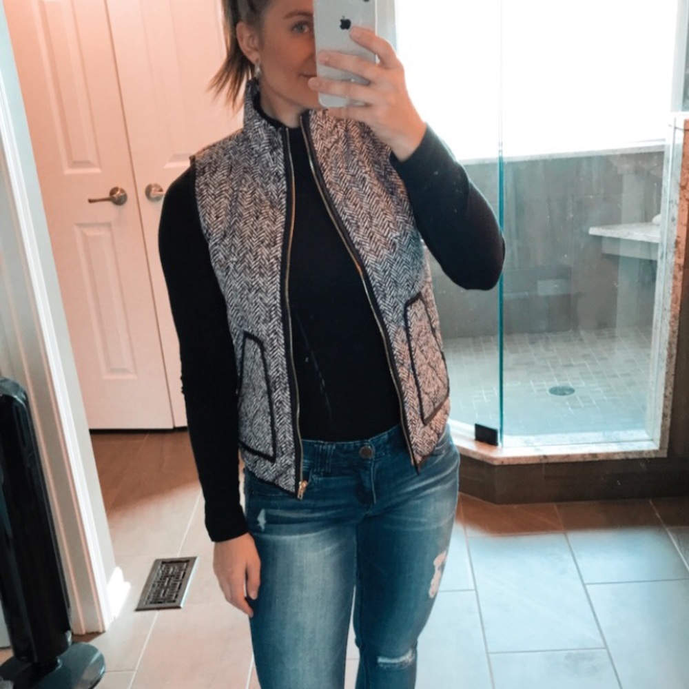 Houndstooth Fashion Vest